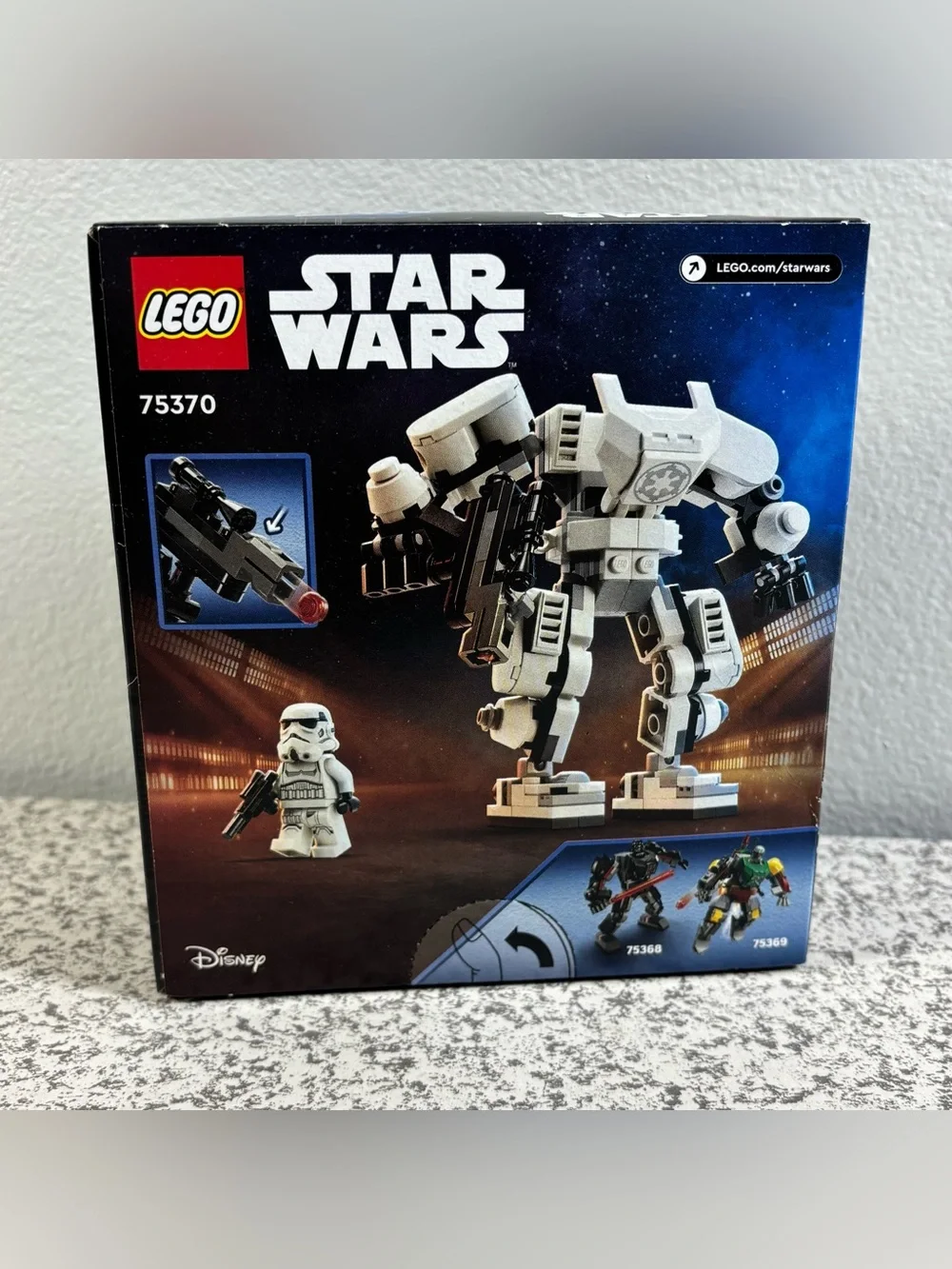 LEGO 75370 Star Wars Stormtrooper Mech Retired Set Kit